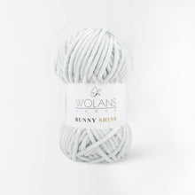 Load image into Gallery viewer, Wolans Bunny Shine Knitting and Crochet Yarn/Wool With Silver Metallic Thread- 100g Balls