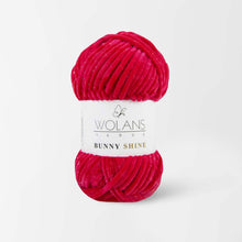Load image into Gallery viewer, Wolans Bunny Shine Knitting and Crochet Yarn/Wool With Silver Metallic Thread- 100g Balls
