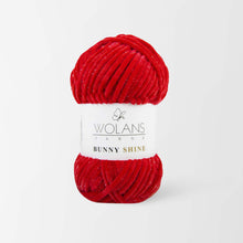 Load image into Gallery viewer, Wolans Bunny Shine Knitting and Crochet Yarn/Wool With Silver Metallic Thread- 100g Balls