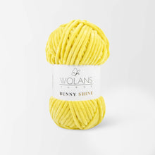 Load image into Gallery viewer, Wolans Bunny Shine Knitting and Crochet Yarn/Wool With Silver Metallic Thread- 100g Balls
