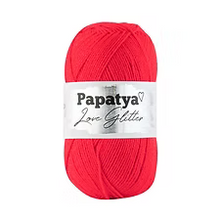 Load image into Gallery viewer, Papatya Love Glitter Double Knit Yarn-100g Ball
