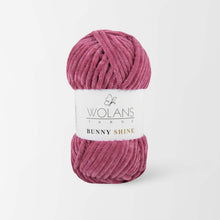 Load image into Gallery viewer, Wolans Bunny Shine Knitting and Crochet Yarn/Wool With Silver Metallic Thread- 100g Balls