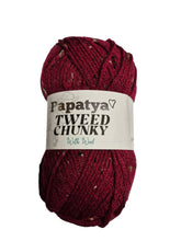 Load image into Gallery viewer, Papatya Tweed Chunky Yarn 100g Ball