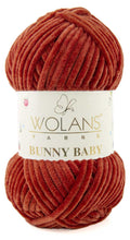 Load image into Gallery viewer, Wolans Bunny Baby Knitting and Crochet Yarn/ Wool 100g Balls 97 Colours Available