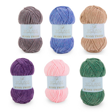 Load image into Gallery viewer, Wolans Bunny Tweed Yarn 100g Ball