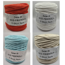 Load image into Gallery viewer, Sew-it Eco Friendly Recycled T Shirt Yarn 600g Ball 120m Length