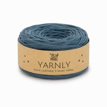 Load image into Gallery viewer, Faux Leather T-Shirt Yarn 100g Ball-40m Length