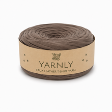 Load image into Gallery viewer, Faux Leather T-Shirt Yarn 100g Ball-40m Length