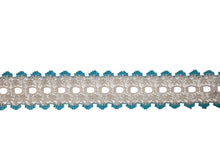 Load image into Gallery viewer, Eyelet Knitting In Lace - Per Metre