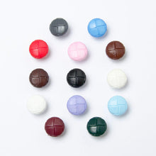 Load image into Gallery viewer, 20mm Leather Look, Shank Back Football Buttons-(10 Pack)