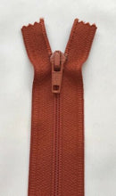 Load image into Gallery viewer, 10" (25cm) Nylon Open Ended Zips