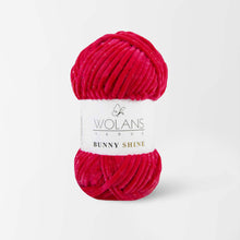 Load image into Gallery viewer, Wolans Bunny Shine Knitting and Crochet Yarn/Wool With Silver Metallic Thread- 100g Balls
