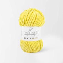 Load image into Gallery viewer, Wolans Bunny Shine Knitting and Crochet Yarn/Wool With Silver Metallic Thread- 100g Balls
