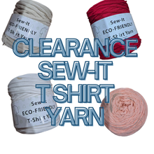 Load image into Gallery viewer, Clearance Sew-it T Shirt Yarn- See Description - No Returns Available
