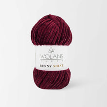 Load image into Gallery viewer, Wolans Bunny Shine Knitting and Crochet Yarn/Wool With Silver Metallic Thread- 100g Balls
