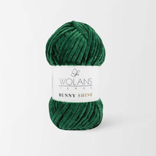 Load image into Gallery viewer, Wolans Bunny Shine Knitting and Crochet Yarn/Wool With Silver Metallic Thread- 100g Balls
