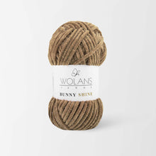 Load image into Gallery viewer, Wolans Bunny Shine Knitting and Crochet Yarn/Wool With Silver Metallic Thread- 100g Balls
