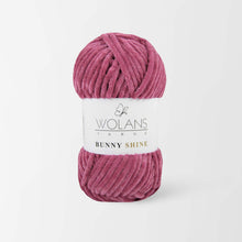 Load image into Gallery viewer, Wolans Bunny Shine Knitting and Crochet Yarn/Wool With Silver Metallic Thread- 100g Balls
