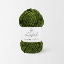 Load image into Gallery viewer, Wolans Bunny Shine Knitting and Crochet Yarn/Wool With Silver Metallic Thread- 100g Balls
