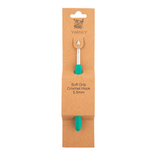 Load image into Gallery viewer, Yarnly Soft Grip Ergonomic Crochet Hook 2mm to 10mm-Sold Singular
