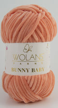 Load image into Gallery viewer, Wolans Bunny Baby Knitting and Crochet Yarn/ Wool 100g Balls 76 Colours Available
