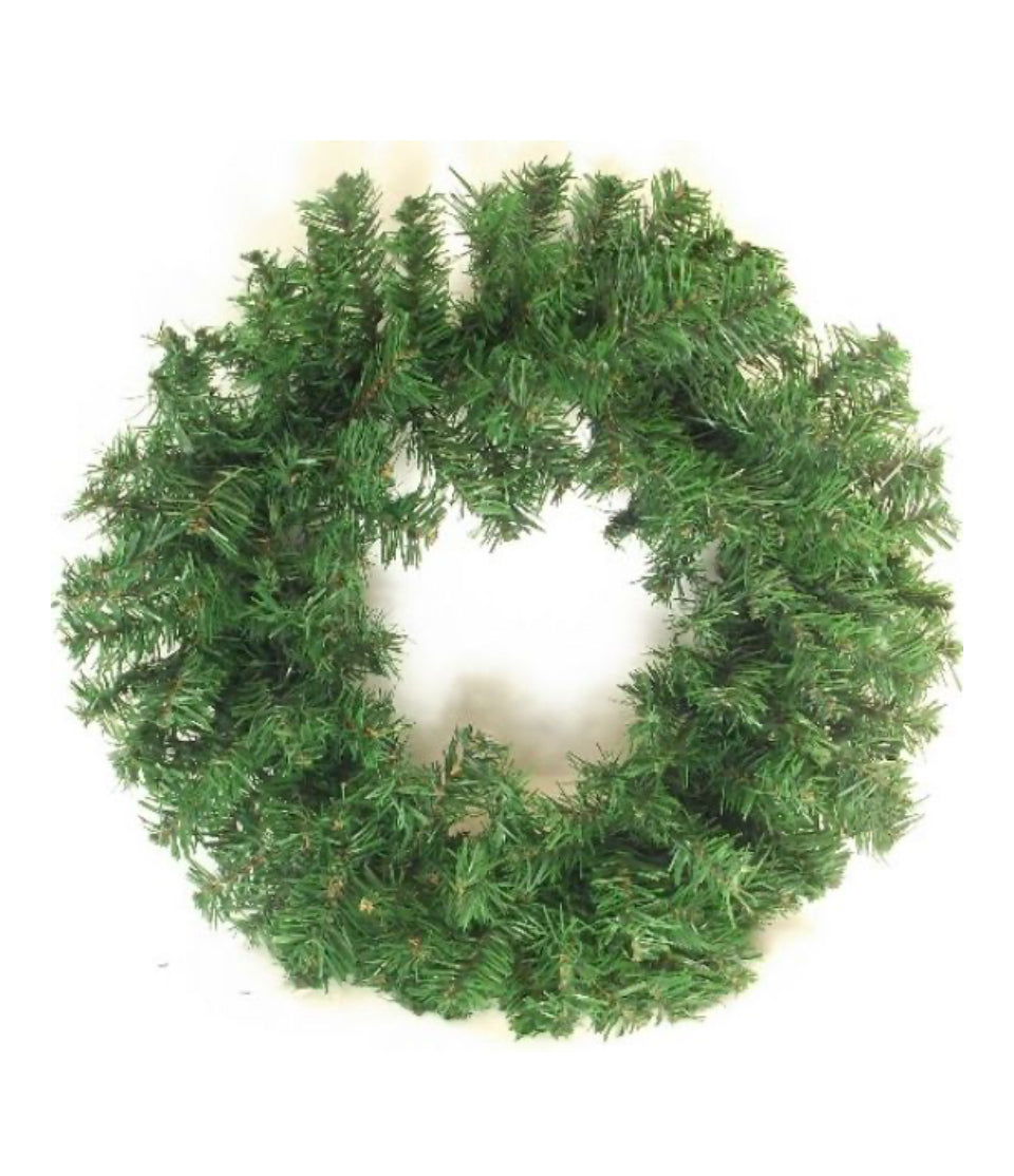 18” spruce wreath rings