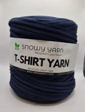 Load image into Gallery viewer, Snowy Yarn Eco Recycled  T Shirt Yarn 600g Ball 120m Length

