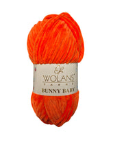 Load image into Gallery viewer, Wolans Bunny Baby Knitting and Crochet Yarn/ Wool 100g Balls 97 Colours Available
