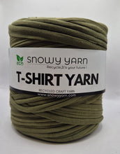 Load image into Gallery viewer, Snowy Yarn Eco Recycled  T Shirt Yarn 600g Ball 120m Length
