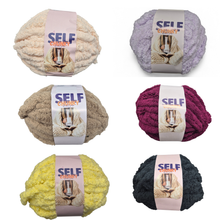 Load image into Gallery viewer, Self Premium Jumbo Chenille Blanket Yarn- 250 Gram-28 Metre Length
