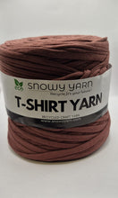 Load image into Gallery viewer, Snowy Yarn Eco Recycled  T Shirt Yarn 600g Ball 120m Length
