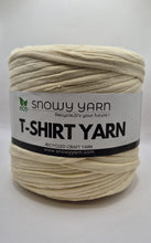 Load image into Gallery viewer, Snowy Yarn Eco Recycled  T Shirt Yarn 600g Ball 120m Length
