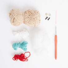 Load image into Gallery viewer, Docrafts-Simply Make Christmas Gingerbread Duo Crochet Kit
