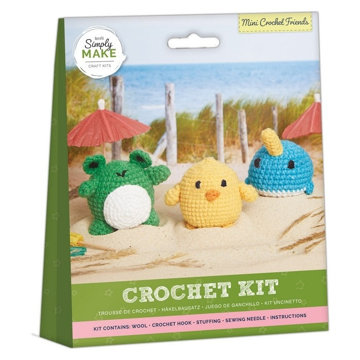 Docrafts-Simply Make Mini Crochet Friends Crochet Kit