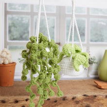 Load image into Gallery viewer, Docrafts-Simply Make Hanging Plant Duo Crochet Kit
