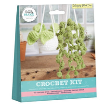 Load image into Gallery viewer, Docrafts-Simply Make Hanging Plant Duo Crochet Kit
