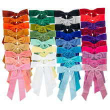 Load image into Gallery viewer, 38mm Width Ribbon Velvet Bows-Sold Singular
