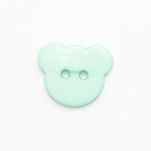 Load image into Gallery viewer, 15mm 2 Hole Teddy Bear Head Shape Buttons
