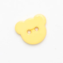 Load image into Gallery viewer, 15mm 2 Hole Teddy Bear Head Shape Buttons
