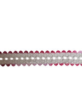 Load image into Gallery viewer, Eyelet Knitting In Lace - Per Metre
