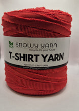 Load image into Gallery viewer, Snowy Yarn Eco Recycled  T Shirt Yarn 600g Ball 120m Length
