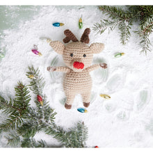 Load image into Gallery viewer, Docrafts-Simply Make Christmas Reindeer Crochet Kit
