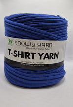Load image into Gallery viewer, Snowy Yarn Eco Recycled  T Shirt Yarn 600g Ball 120m Length

