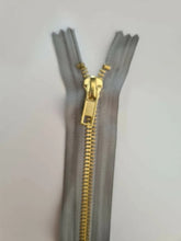 Load image into Gallery viewer, Metal Teeth Jeans Zip- 5 Sizes Available
