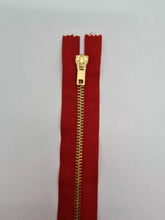 Load image into Gallery viewer, Metal Teeth Jeans Zip- 5 Sizes Available
