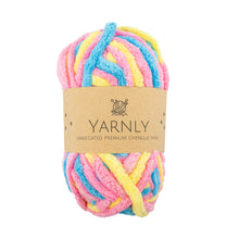 Load image into Gallery viewer, Yarnly-Variegated Chenille Yarn 50g Ball 20m Length-5 Colours Available

