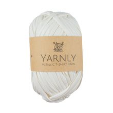 Load image into Gallery viewer, Yarnly-Metallic T Shirt Yarn 100G Ball-45 Metre Length-10 Colours
