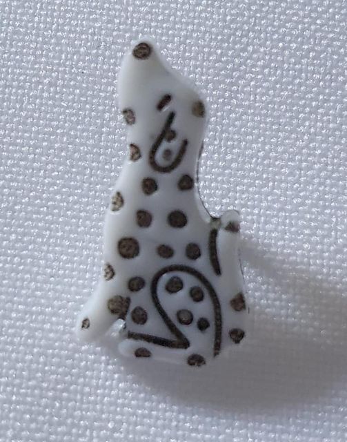 Dalmatian Button