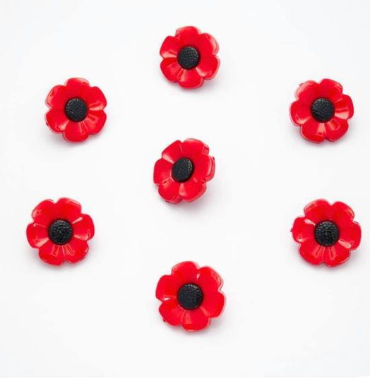 Poppy Buttons