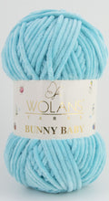 Load image into Gallery viewer, Wolans Bunny Baby Knitting and Crochet Yarn/ Wool 100g Balls 76 Colours Available
